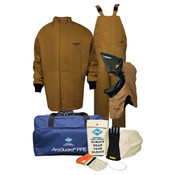 NSA 65 Cal ARCGUARD Arc Flash Kit with Lift Front Hood in Brown